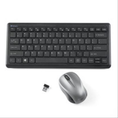 Verbatim 70739 keyboard Mouse included RF Wireless QWERTY Black1