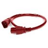 AddOn Networks ADD-C142C1514AWG15FTRD power cable Red 179.9" (4.57 m) IEC C14 IEC C151