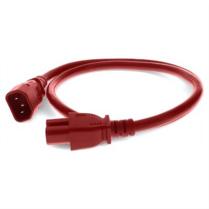 AddOn Networks ADD-C142C1514AWG15FTRD power cable Red 179.9" (4.57 m) IEC C14 IEC C151