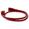 AddOn Networks ADD-C142C1514AWG15FTRD power cable Red 179.9" (4.57 m) IEC C14 IEC C153