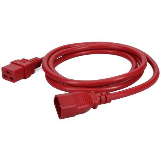 AddOn Networks ADD-C142C1914AWG15FTRD power cable Red 179.9" (4.57 m) C19 coupler C14 coupler1