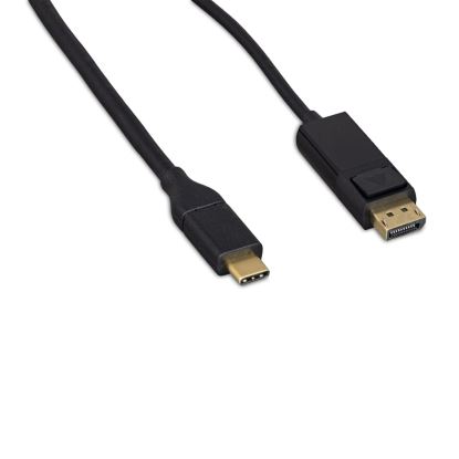 eNet Components USB3.1CM-DPM-6F cable gender changer USB 3.1C DisplayPort Black1