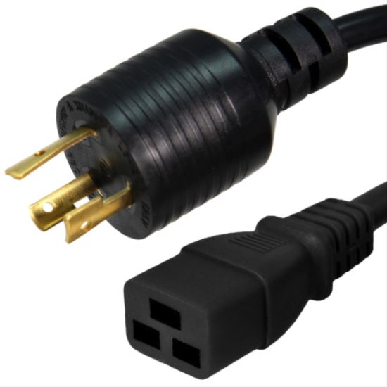 AddOn Networks ADD-520P2C1912AWG10FT power cable Black 120.1" (3.05 m) NEMA L5-20P IEC C191