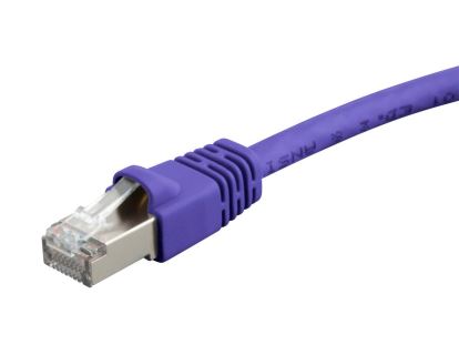 Monoprice 24318 networking cable Purple 3.94" (0.1 m) Cat6a S/UTP (STP)1