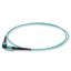 AddOn Networks ADD-MPOMPO-1M5OM4-TAA fiber optic cable 39.4" (1 m) MPO LOMM OM4 Aqua color1