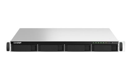 QNAP TS-464U-RP NAS Rack (1U) Ethernet LAN Aluminum, Black N50951