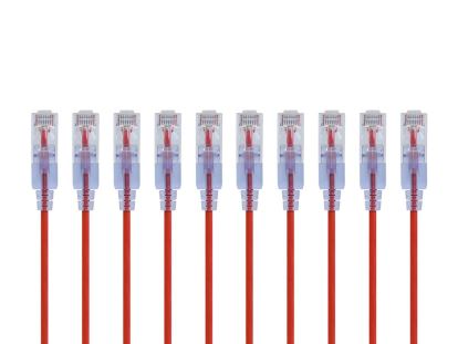 Monoprice 29440 networking cable Red 23.6" (0.6 m) Cat6a U/UTP (UTP)1