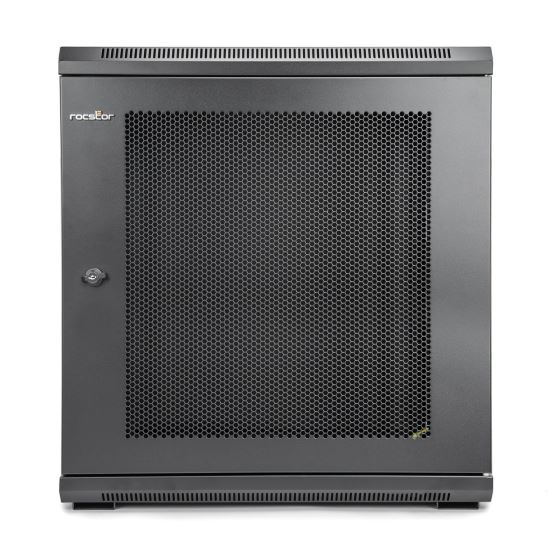 Rocstor SolidRack 12U Wall mounted rack Black1