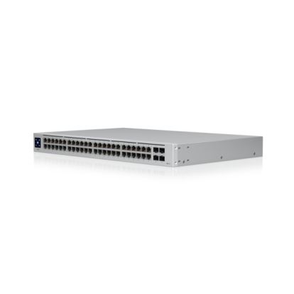 Ubiquiti Networks UniFi USW-48-POE network switch Managed L2 Gigabit Ethernet (10/100/1000) Power over Ethernet (PoE) 1U Stainless steel1
