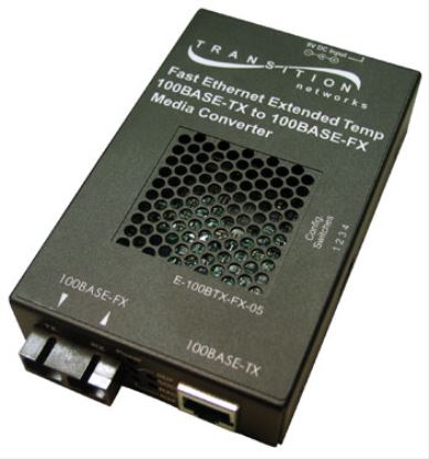 Transition Networks E-100BTX-FX-05(SMHT) network media converter 100 Mbit/s 1310 nm Single-mode1