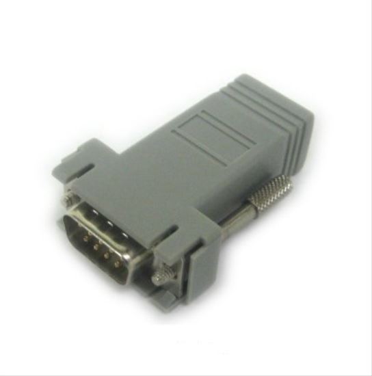 Lantronix 200.2071 cable gender changer RJ-45 DB9M Gray1