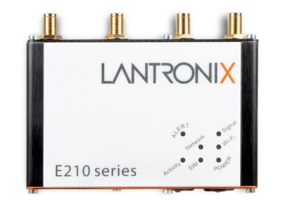 Lantronix E210 Custom wireless router Fast Ethernet Single-band (60 GHz) 4G Black, Orange, White1