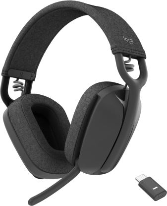Logitech Zone Vibe Headset Wireless Head-band Calls/Music Bluetooth Graphite1