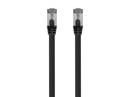 Monoprice 41009 networking cable Black 11.8" (0.3 m) Cat8 S/FTP (S-STP)1