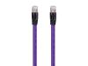 Monoprice 31068 networking cable Purple 5.91" (0.15 m) Cat8 S/FTP (S-STP)1