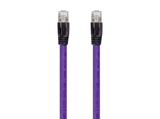 Monoprice 31068 networking cable Purple 5.91" (0.15 m) Cat8 S/FTP (S-STP)1