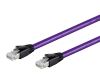 Monoprice 31068 networking cable Purple 5.91" (0.15 m) Cat8 S/FTP (S-STP)2