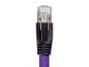 Monoprice 31068 networking cable Purple 5.91" (0.15 m) Cat8 S/FTP (S-STP)4