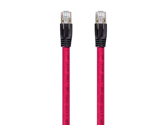 Monoprice 31100 networking cable Red 59.1" (1.5 m) Cat8 S/FTP (S-STP)1