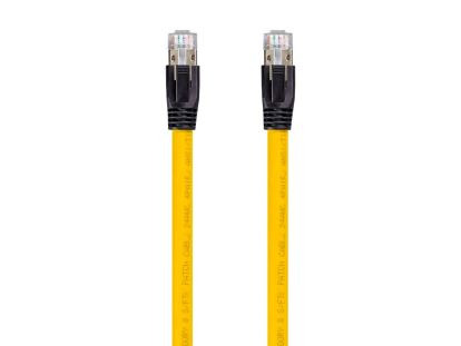 Monoprice 31102 networking cable Yellow 59.1" (1.5 m) Cat8 S/FTP (S-STP)1