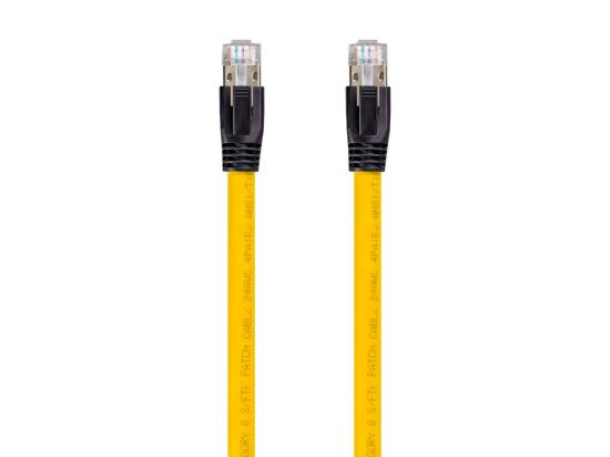 Monoprice 31102 networking cable Yellow 59.1" (1.5 m) Cat8 S/FTP (S-STP)1