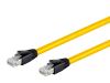 Monoprice 31102 networking cable Yellow 59.1" (1.5 m) Cat8 S/FTP (S-STP)2