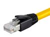 Monoprice 31111 networking cable Yellow 82.7" (2.1 m) Cat8 S/FTP (S-STP)3