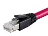 Monoprice 31145 networking cable Red 300" (7.62 m) Cat8 S/FTP (S-STP)3