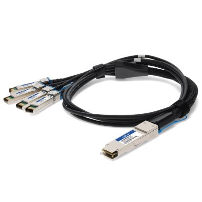 AddOn Networks ADD-Q28ARS28DE-P2M InfiniBand cable 78.7" (2 m) QSFP28 4x SFP28 Black1