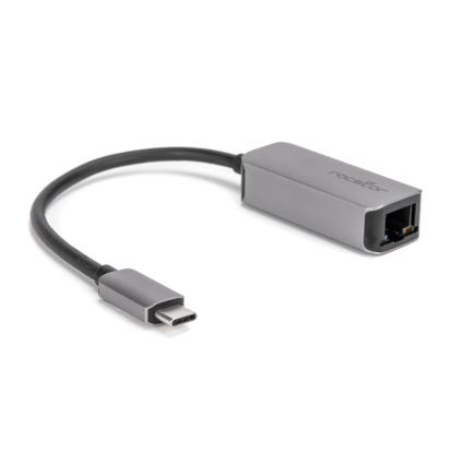 Rocstor Y10A269-A1 USB graphics adapter Black, Silver1
