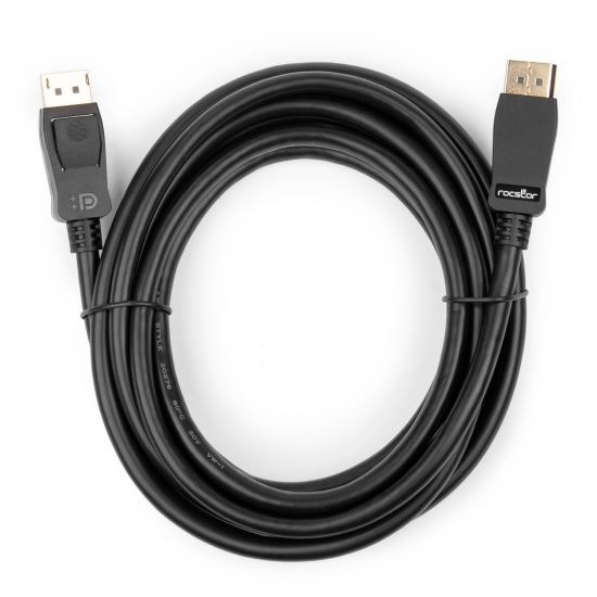 Rocstor Y10C283-B1 DisplayPort cable 118.1" (3 m) Black1