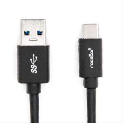 Rocstor Y10C286-B1 USB cable 70.9" (1.8 m) USB 2.0 USB C USB A Black1