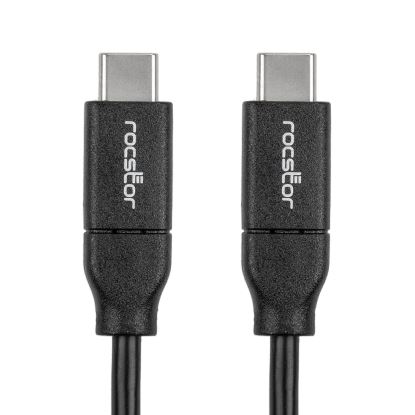 Rocstor Y10C289-B1 USB cable 118.1" (3 m) USB 2.0 USB C Black1