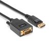 Rocstor Y10C290-B1 video cable adapter 118.1" (3 m) DisplayPort VGA (D-Sub) Black1