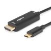 Rocstor Y10C292-B1 video cable adapter 118.1" (3 m) HDMI Type A (Standard) USB Type-C Black3