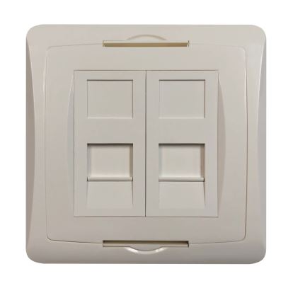 Tripp Lite N042U-WK2-S wall plate/switch cover White1