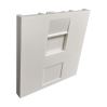 Tripp Lite N042U-WM1-S wall plate/switch cover White2