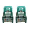 Tripp Lite N262-S01-AQ networking cable Aqua color 11.8" (0.3 m) Cat6a S/UTP (STP)4