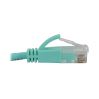 Tripp Lite N261-S6N-AQ networking cable Aqua color 5.91" (0.15 m) Cat6a U/UTP (UTP)4