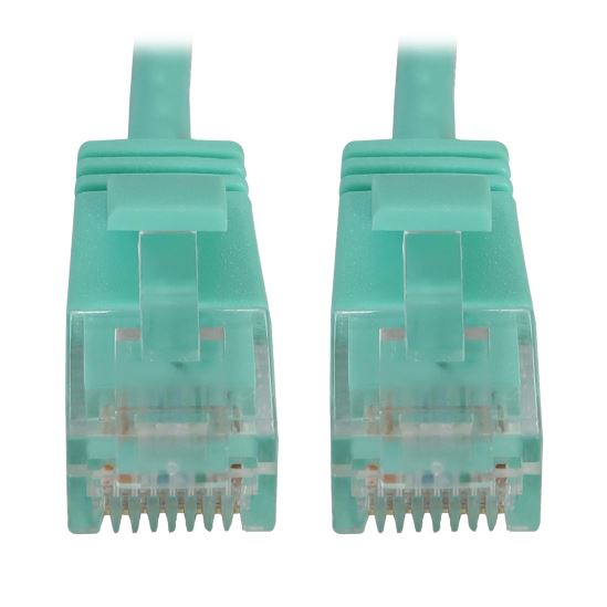 Tripp Lite N261-S06-AQ networking cable Aqua color 72" (1.83 m) Cat6a U/UTP (UTP)1