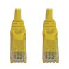 Tripp Lite N261-001-YW networking cable Yellow 11.8" (0.3 m) Cat6a U/UTP (UTP)1