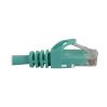 Tripp Lite N261-001-AQ networking cable Aqua color 11.8" (0.3 m) Cat6a U/UTP (UTP)3