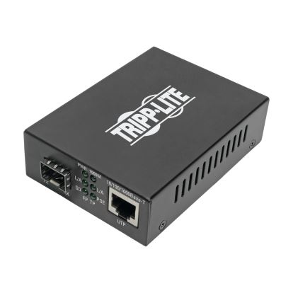 Tripp Lite N785-INT-PSFP network media converter 1000 Mbit/s Multi-mode, Single-mode Black1