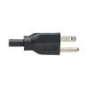 Tripp Lite P022-001-13A-2 power cable Black 11.8" (0.3 m) NEMA 5-15P 2 x NEMA 5-15R4