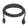 Tripp Lite P022-010-13A power cable Black 118.1" (3 m) NEMA 5-15P NEMA 5-15R2