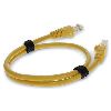 AddOn Networks ADD-10FCAT6A-YW-TAA networking cable Yellow 120.1" (3.05 m) Cat6a U/UTP (UTP)5