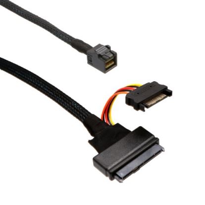 SYBA SI-CAB40120 Serial Attached SCSI (SAS) cable 35.4" (0.9 m) Black1