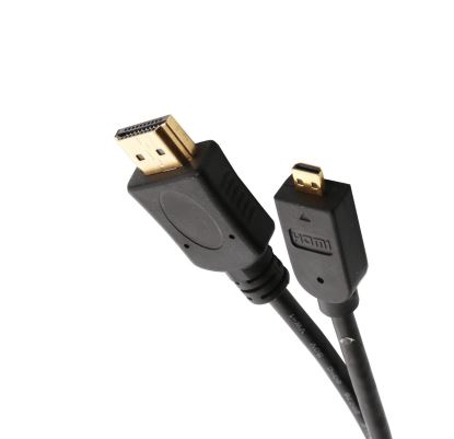 Connectland CL-CAB31024 HDMI cable 70.9" (1.8 m) HDMI Type D (Micro) HDMI Type A (Standard) Black1