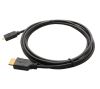 Connectland CL-CAB31024 HDMI cable 70.9" (1.8 m) HDMI Type D (Micro) HDMI Type A (Standard) Black2