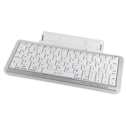 Connectland CL-KBD23024 mobile device keyboard Silver, White Bluetooth1